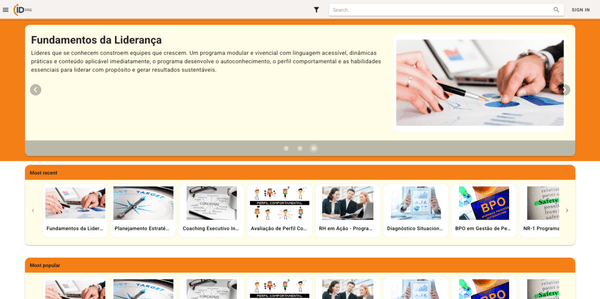Portal de Serviços HunterCo